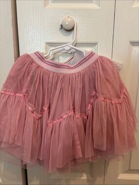 Monsoon Pink Layered Tulle Skirt Set